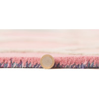 Ručně všívaný běhoun Illusion Rosella Pink/Blue