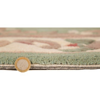 Ručně všívaný běhoun Lotus premium Green