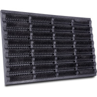 Rohožka Mix Mats Brushes 105648 Black