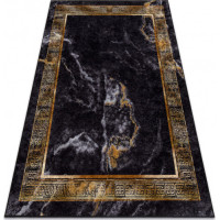 Kusový koberec Miro 51278.809 Marble black / gold