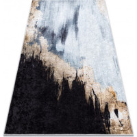 Kusový koberec Miro 51573.802 Abstraction blue / gold