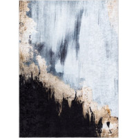 Kusový koberec Miro 51573.802 Abstraction blue / gold