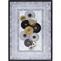 Kusový koberec Miro 51130.807 Circles grey