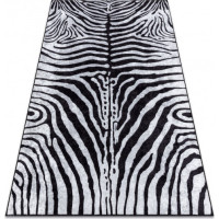 Kusový koberec Miro 51331.803 Zebra black / white
