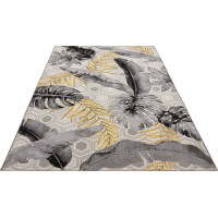 Kusový koberec Flair 105612 Gold Leaves Multicolored – na ven i na doma