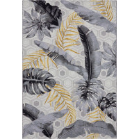 Kusový koberec Flair 105612 Gold Leaves Multicolored – na ven i na doma