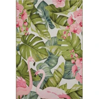 Kusový koberec Flair 105614 Tropical Flamingo Multicolored – na ven i na doma