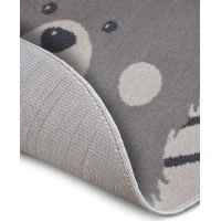 Dětský koberec Adventures 105964 Cream Grey kruh