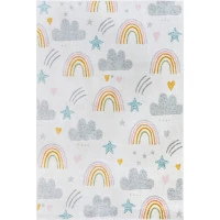 Dětský koberec Adventures 105956 Cream Multicolor