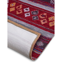 Kusový koberec Gobelin 105870 Dark Red Multicolored