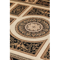 Běhoun Herat 105989 Black Cream