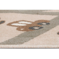 Dětský koberec Adventures 105972 Cream Brown Grey