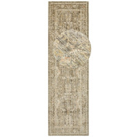 Běhoun Cairo 105592 Luxor Black Cream – na ven i na doma