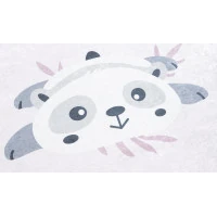 Dětský koberec EMMA - Medvídci panda - růžový
