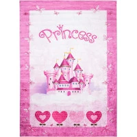 Dětský koberec EMMA - Zámek pro princeznu