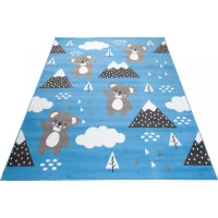 Dětský koberec JOLLY Blue - Medvídci koala