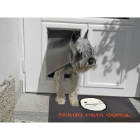 Rohožka Nikdo není doma 40x60 cm