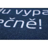 Rohožka Zespodu vypadáš báječně (Meme) 40x60 cm