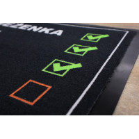 Rohožka Checklist 40x60 cm - na ven i na doma