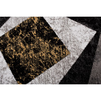 Kusový koberec TAPIS Vertigo - žlutý/šedý