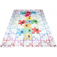 Dětský koberec EMMA - Skákací panák - Puzzle
