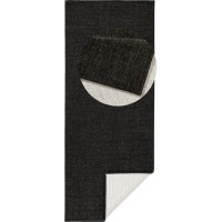 Běhoun Twin-Wendeteppiche 103096 black cream – na ven i na doma