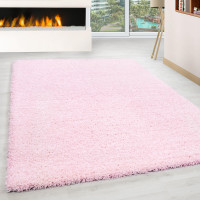 Kusový koberec Life Shaggy 1500 pink, 100x200 cm