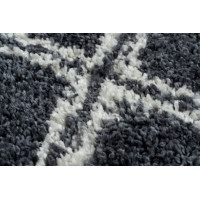 Kusový koberec Berber Asila B5970 grey and white