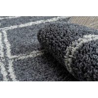 Kusový koberec Berber Asila B5970 grey and white