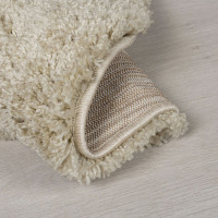 Kusový koberec Shaggy Teddy Natural čtverec
