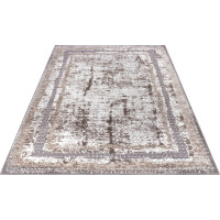 Kusový koberec Shine 105920 Classic White Cream Silver