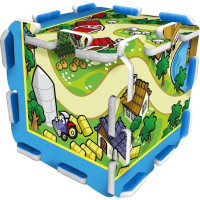STAMP Pěnové puzzle Město a venkov