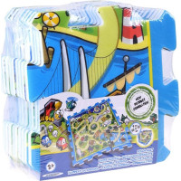 STAMP Pěnové puzzle Město a venkov