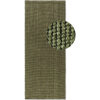 Běhoun Bouclé Jute 105977 Jungle Green