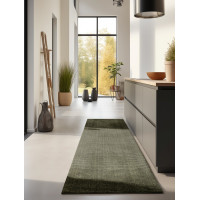 Běhoun Bouclé Jute 105977 Jungle Green