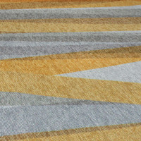 Kusový koberec Match Isabella Stripe Grey/Ochre
