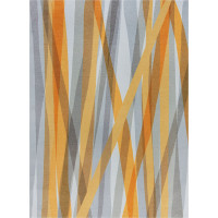 Kusový koberec Match Isabella Stripe Grey/Ochre