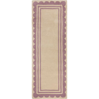 Ručně všívaný běhoun Lois Scallop Purple