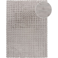 Kusový koberec Waffle Faux Fur Grey