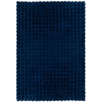 Kusový koberec Waffle Faux Fur Navy
