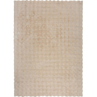 Kusový koberec Waffle Faux Fur Ivory