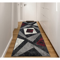 Běhoun TAPIS Vertigo - červený/šedý