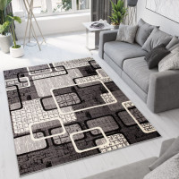 Kusový koberec TAPIS Luxfer - šedý