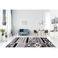 Moderní kusový koberec MATRA šedý H110A