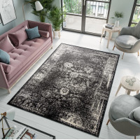 Kusový koberec ALESTA Ornament - antracitový