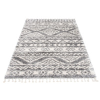 Kusový koberec AZTEC tmavě šedý - typ B