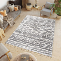 Kusový koberec AZTEC tmavě šedý - typ E