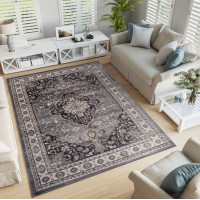 Kusový koberec COLORADO Ornament - šedý