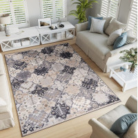 Kusový koberec COLORADO Tiles - šedý