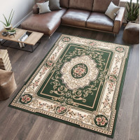 Kusový koberec ATLAS Brooch - zelený